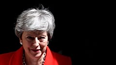 May says Labour lacks 'common Brexit position' during EU election rally in Bristol
