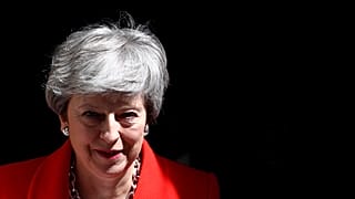 May says Labour lacks 'common Brexit position' during EU election rally in Bristol