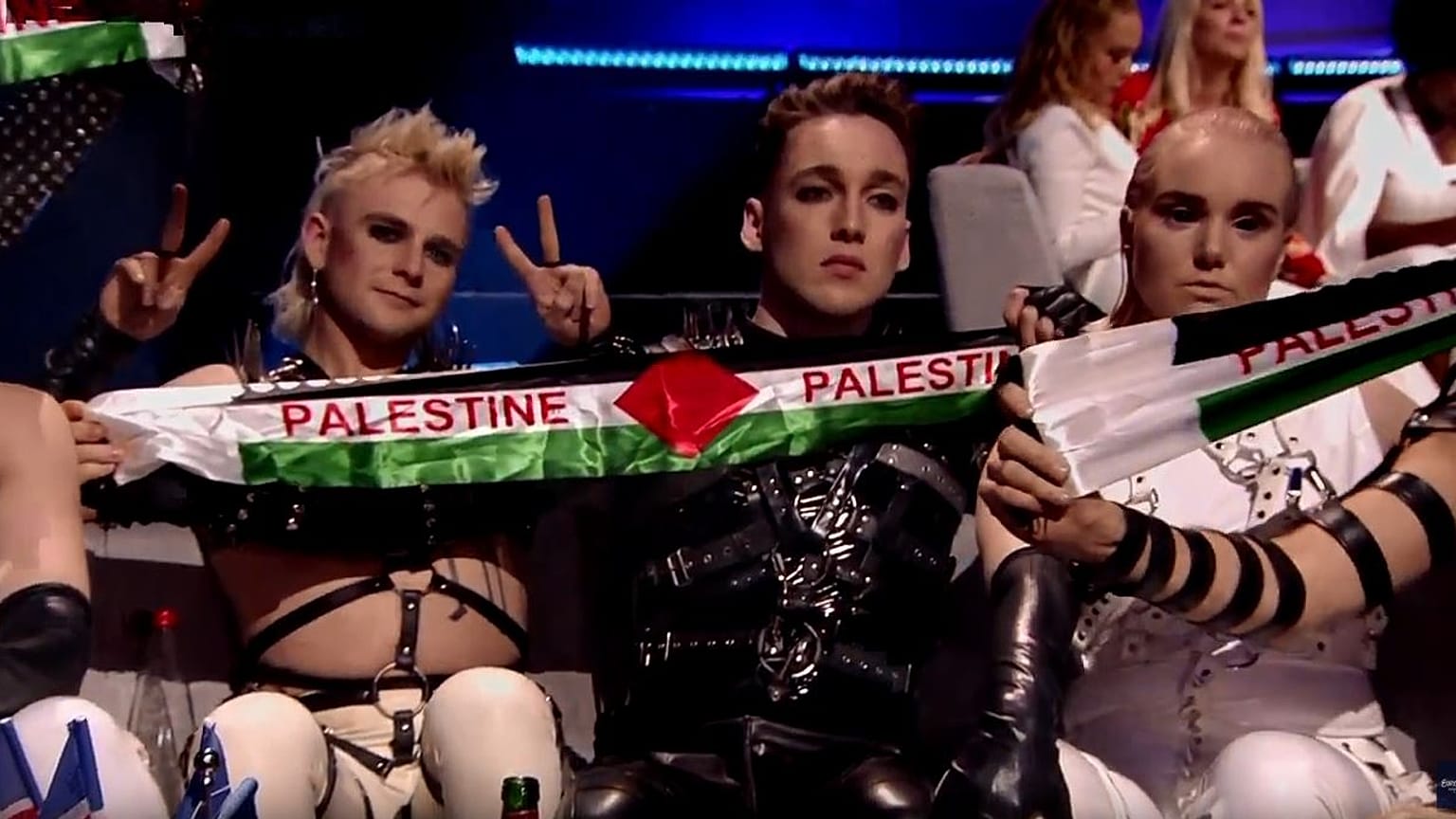 Eurovision Şarkı Yarışması'nda Madonna ve İzlanda'dan "Filistin" protestosu