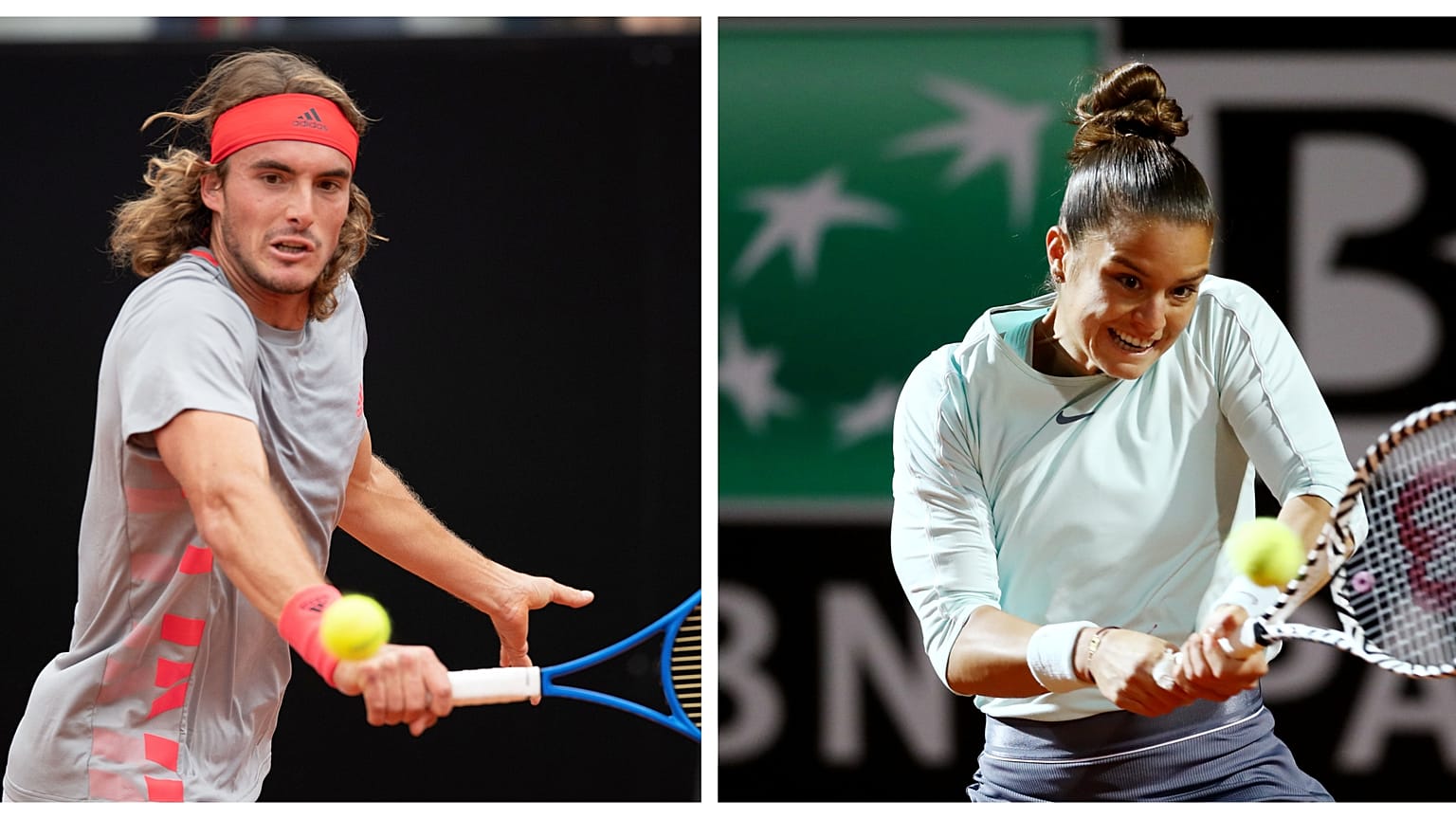 ATP Ρώμης: Εκτός τελικού Τσιτσιπάς και Σάκκαρη