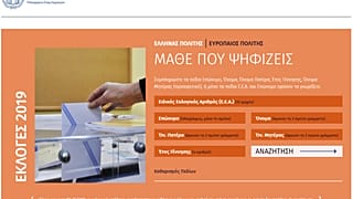 Σε λειτουργία η νέα ιστοσελίδα του υπουργείου Εσωτερικών