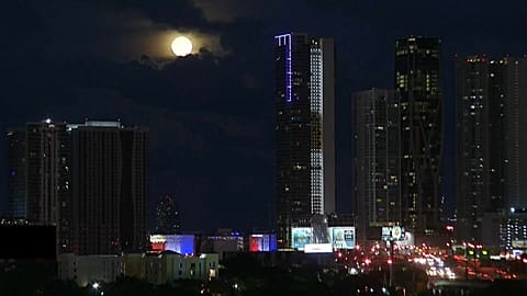 Die schönsten Bilder vom "Blue Moon"