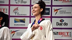 Dünya Tekvando Şampiyonası'nda milli sporcu İrem Yaman altın madalya kazandı