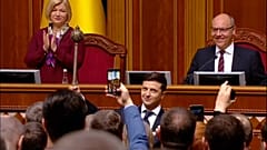 TV comedian Zelensky sworn in as President of Ukraine
