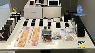 Macrooperación antidroga en Andalucía