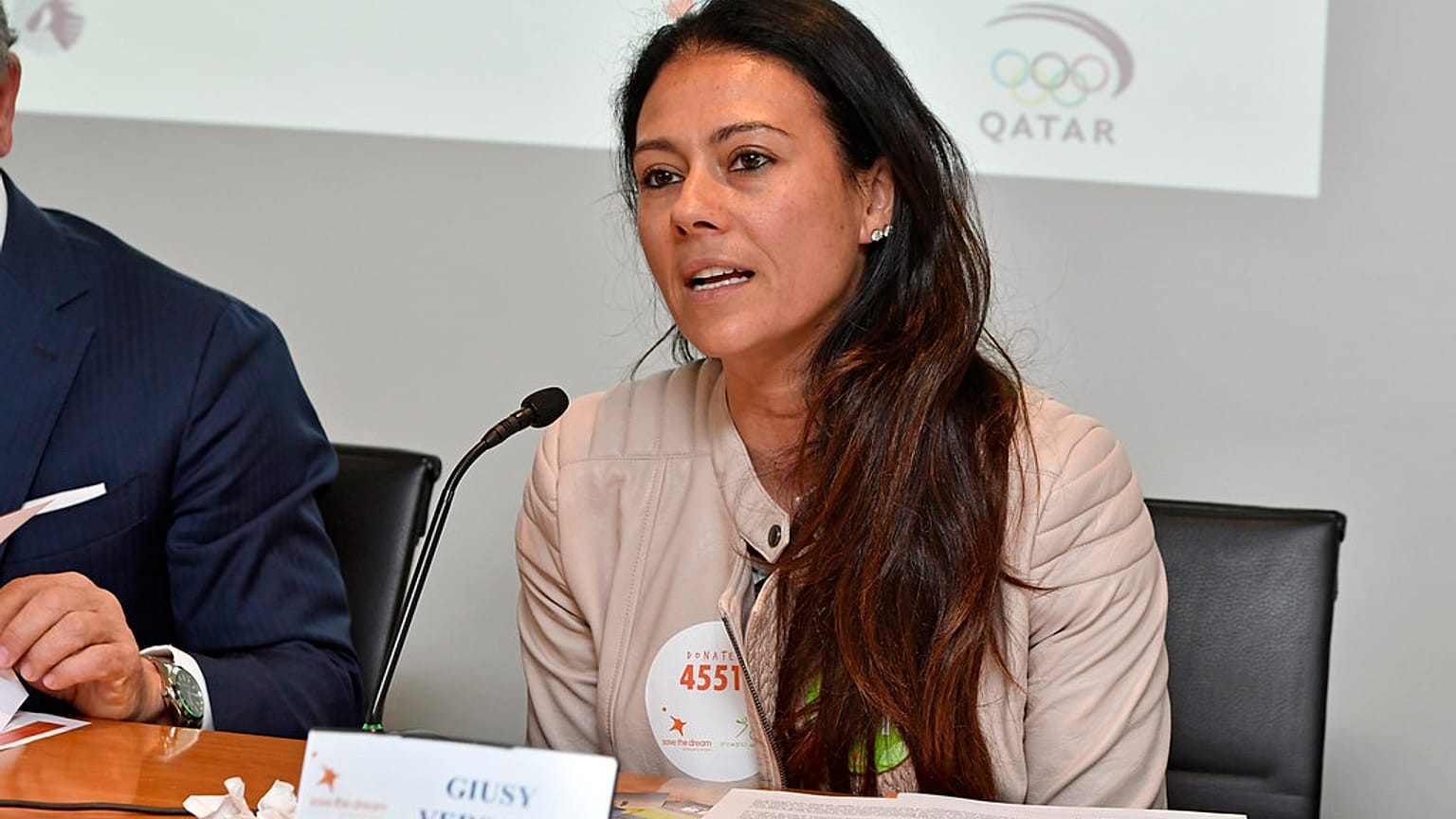 Atleta italiana Giusy Versace  é candidata a eurodeputada