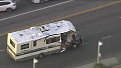 Dogs escape injury as crazy motorhome pursuit wows the San Fernando Valley