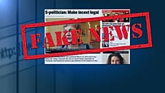 Fake story about pro-incest MEP shared widely on Facebook, say fact-checkers