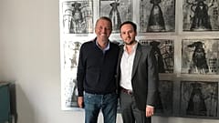 Cem Uzan ve Avukat'ı Matthias Pujos