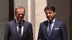 Nomine Ue: il premier Conte incontra il presidente del Consiglio Europeo Tusk a Roma