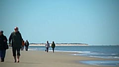 Langeoog, l'île allemande menacée par les eaux