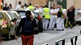صورة لموقع الانفجار في ليون