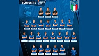 Mondiali femminili 2019: ecco le 23 convocate