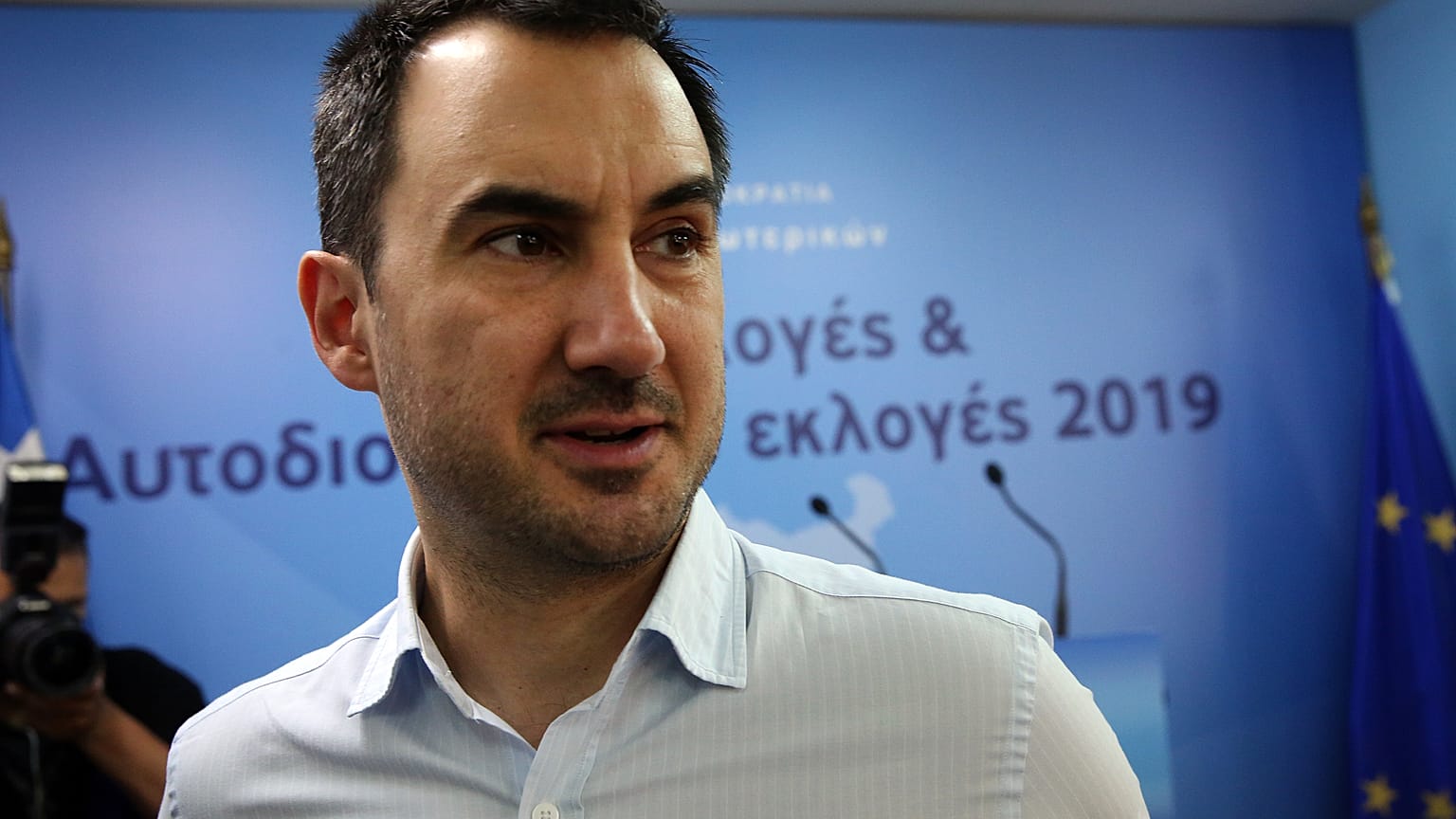 Ο υπουργός Εσωτερικών, Αλέξης Χαρίτσης