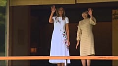"Amazing Grace": Melania und Akie Abe im Akasaka-Palast