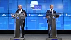 Current Commission President Juncker and Council President Tusk