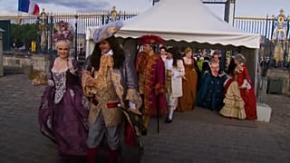Versay Sarayı'nda Marie-Antoinette temalı kıyafet balosu yapıldı