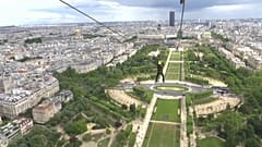 Winners sped across the Paris skyline to the École Militaire at 90 km 