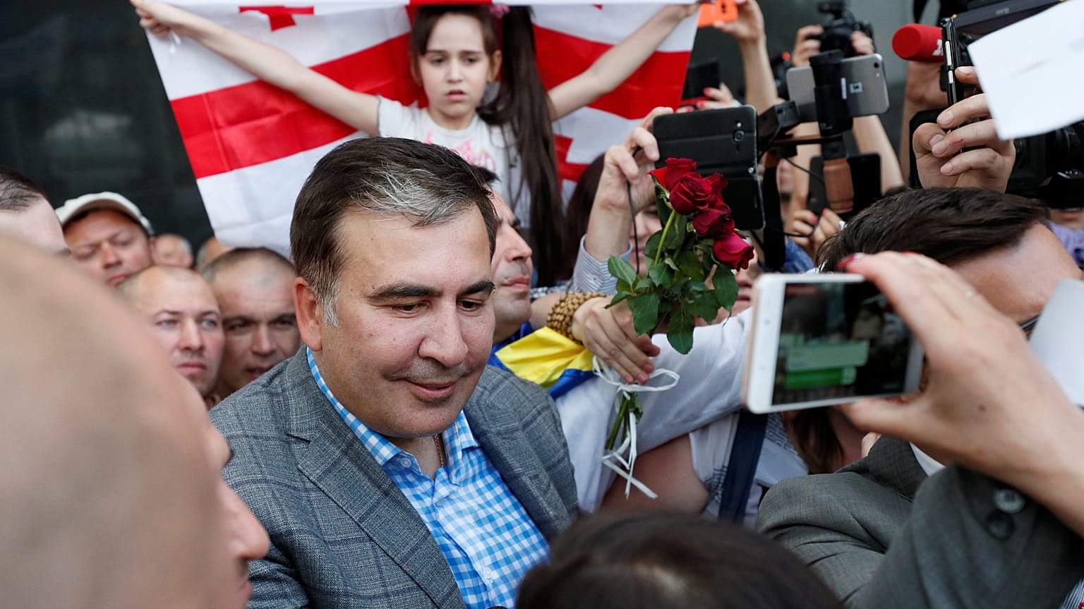 Саакашвили вернулся на Украину