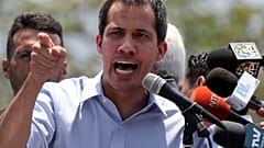 Guaidó em campanha na terra natal de Chavéz