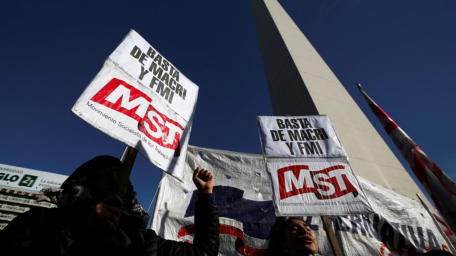 Greve geral paralisa Argentina