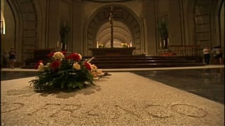 Acondicionan la nueva cripta de Franco