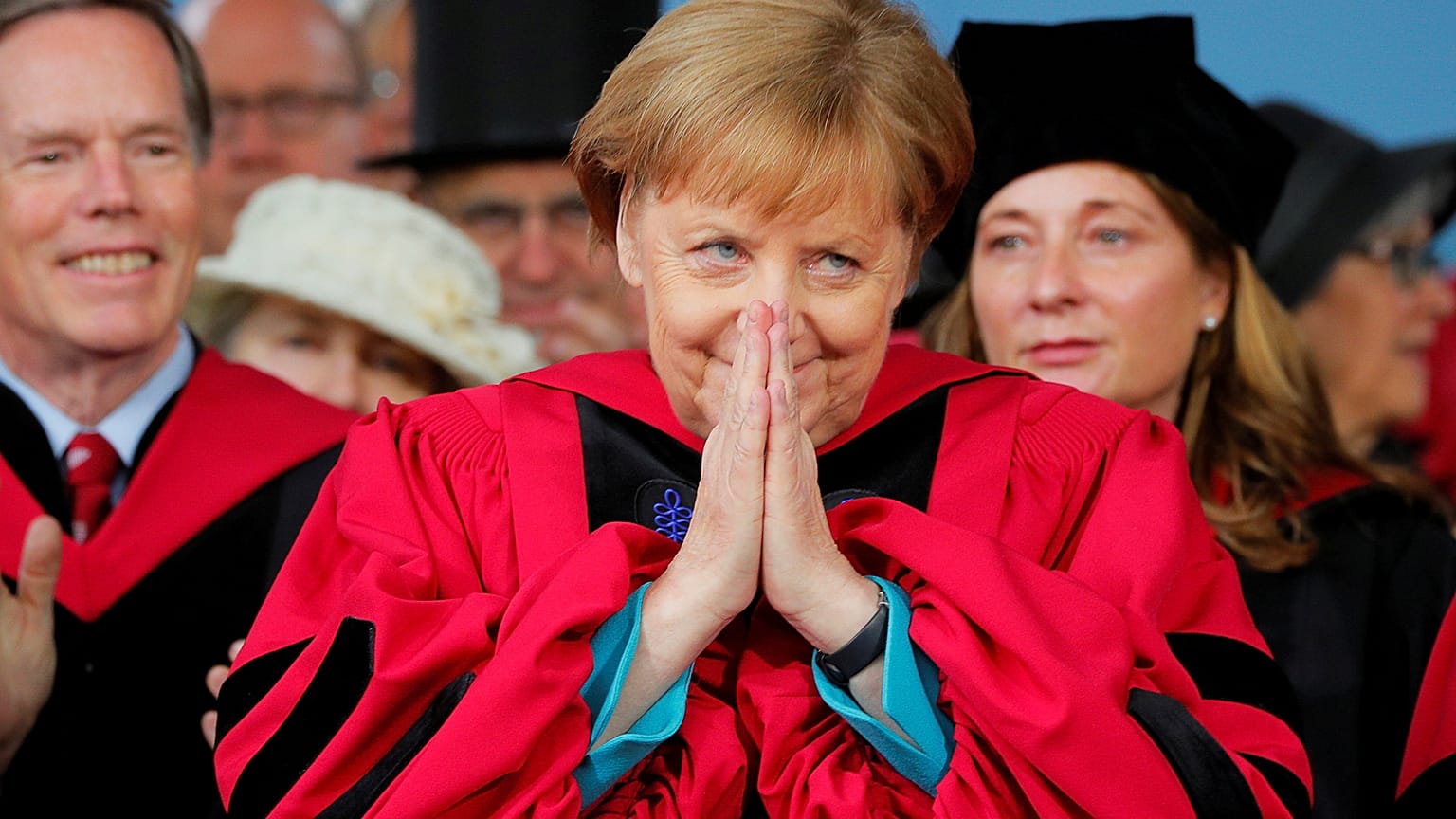 Merkel visa Trump em discurso contra "muros"