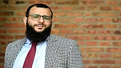 طارق زياد حسين محام دنمركي المولد من أصل فلسطيني في كوبنهاغن 