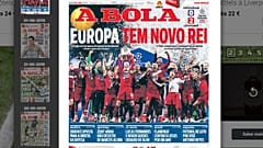'Europe has a new king' says Portugal's Abola newspaper