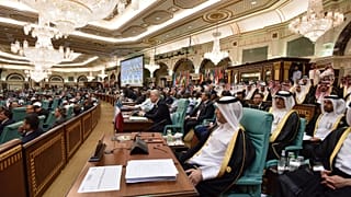 خلال القمة الإسلامية في مكة- أرشيف رويترز