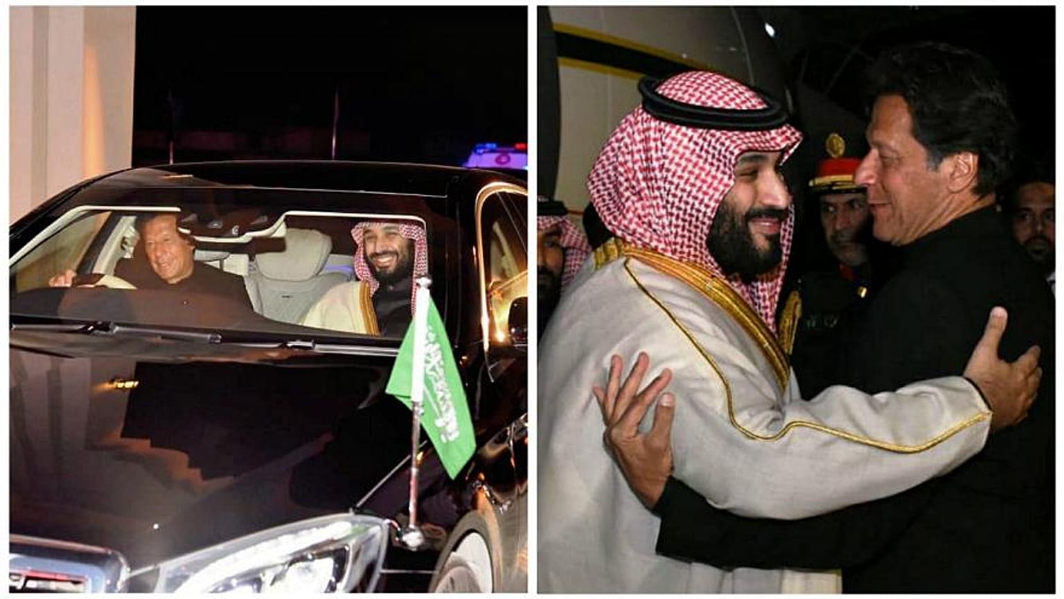 الصورة من زيارة بن سلمان إلى باكستان 
