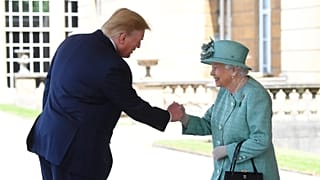 Királyi fogadás az amerikai elnöknek