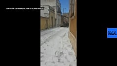 VÍDEO: Impresionante granizada en el sur de Italia alerta a los agricultores