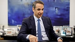  Συνάντηση Μητσοτάκη με τους νέους ευρωβουλευτές της ΝΔ