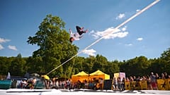 World Slackline Masters 2019, una competición en la cuerda floja