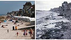PRIMA E DOPO - Normandia, come sono cambiati i luoghi dello sbarco del D-Day