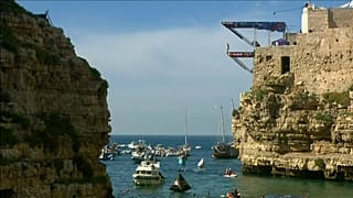 The Italian leg took place against the backdrop of Polignano a Mare