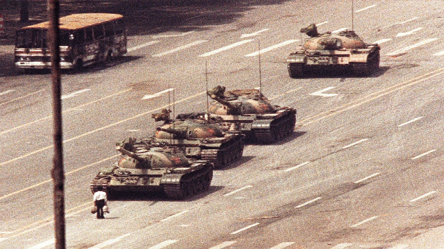 Tiananmen Meydanı / 5 Haziran 1989 