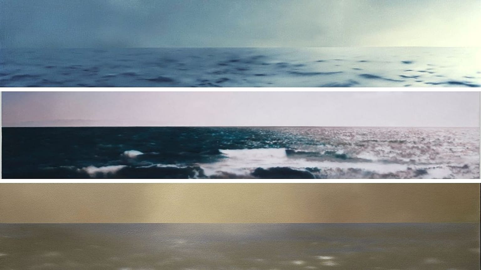 Gerhard Richter Seascapes - Guggenheim Museum Bilbao