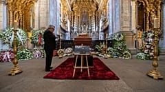 Cerimónias fúnebres da escritora Agustina Bessa-Luis, no Porto