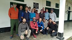 Indian authorities begin mission to remove bodies of missing climbers from mountainside