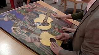 Explorar el arte con las yemas de los dedos