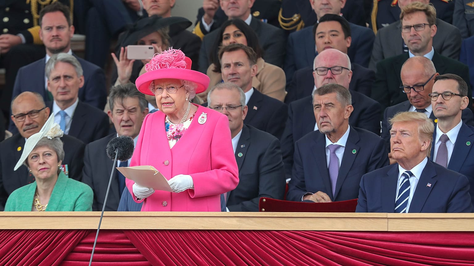 Invasion in der Normandie: Elizabeth II. sagt „danke!“