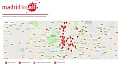 ¿Dónde ir cuando acabas de llegar? Un mapa online busca orientar a los migrantes en Madrid