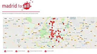 ¿Dónde ir cuando acabas de llegar? Un mapa online busca orientar a los migrantes en Madrid