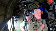 Sprung für die Freiheit: Veteran Rice (97) will es noch mal wissen