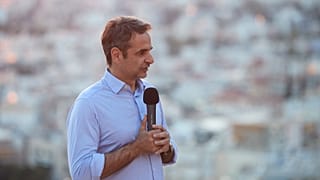 Ο πρόεδρος της Νέας Δημοκρατίας, Κυριάκος Μητσοτάκης