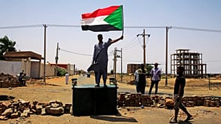 #BlueForSudan: Social media users show solidarity for protestors