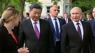 Путин сводил Си Цзиньпиня в зоопарк