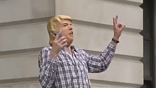 Raw Moment der Woche: "Keine Proteste" gegen Trump in London
